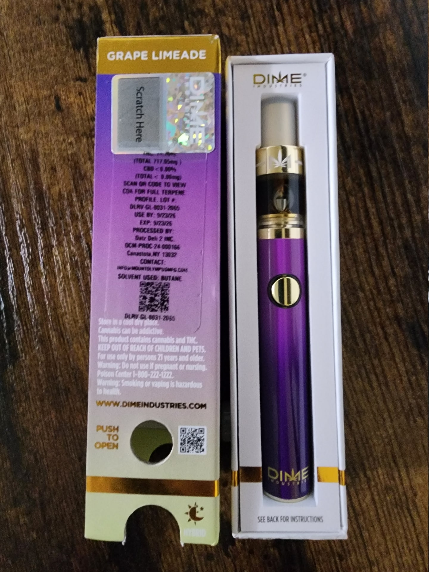 dime disposable vape review DIME Live Reserve Grape Limeade AIO Vape