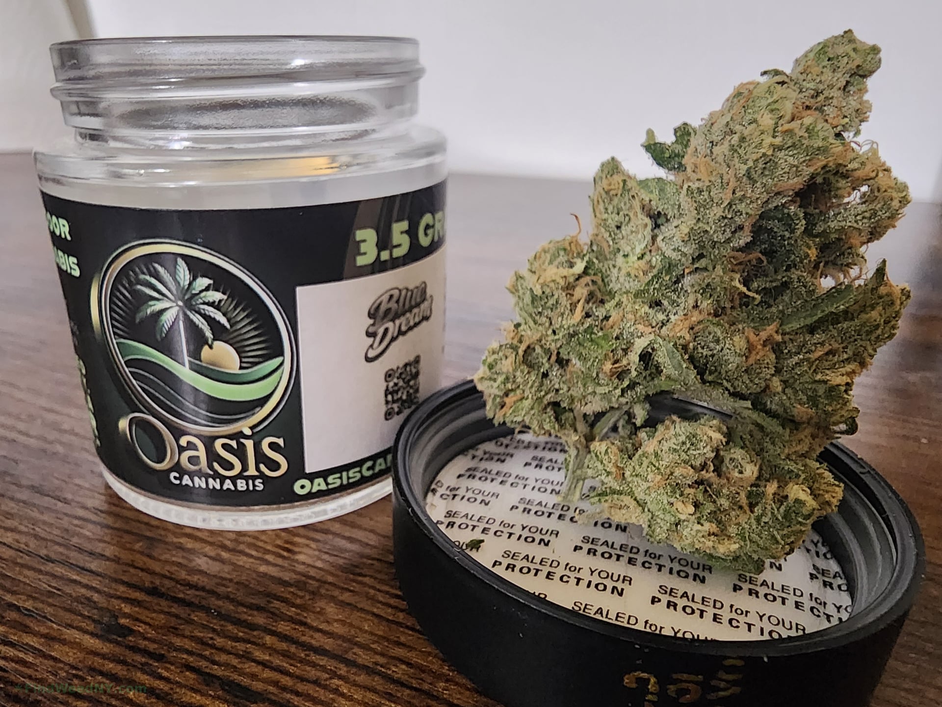 Blue Dream Flower by Oasis Cannabis