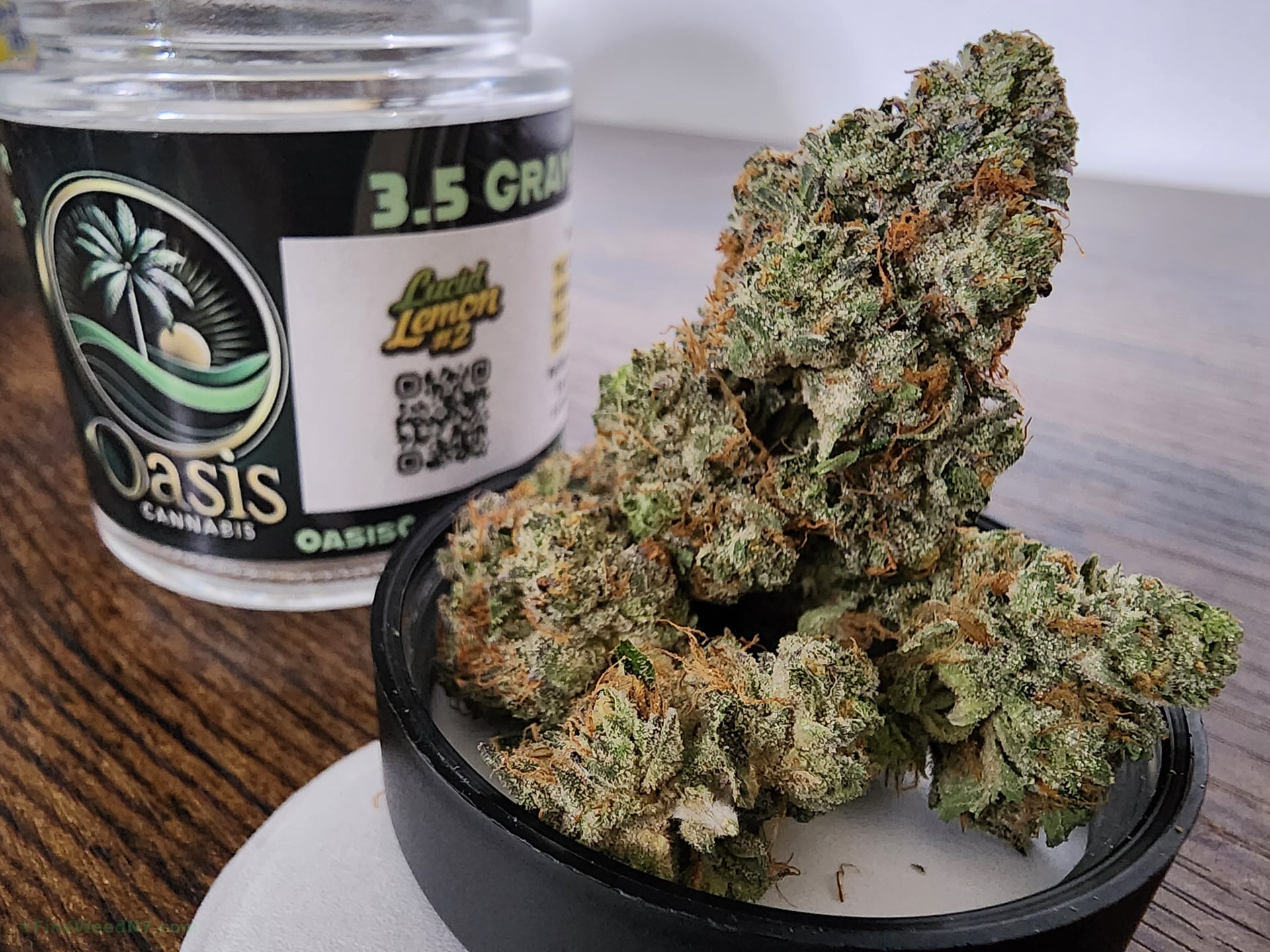 Lucid Lemon #2 Flower by Oasis Cannabis