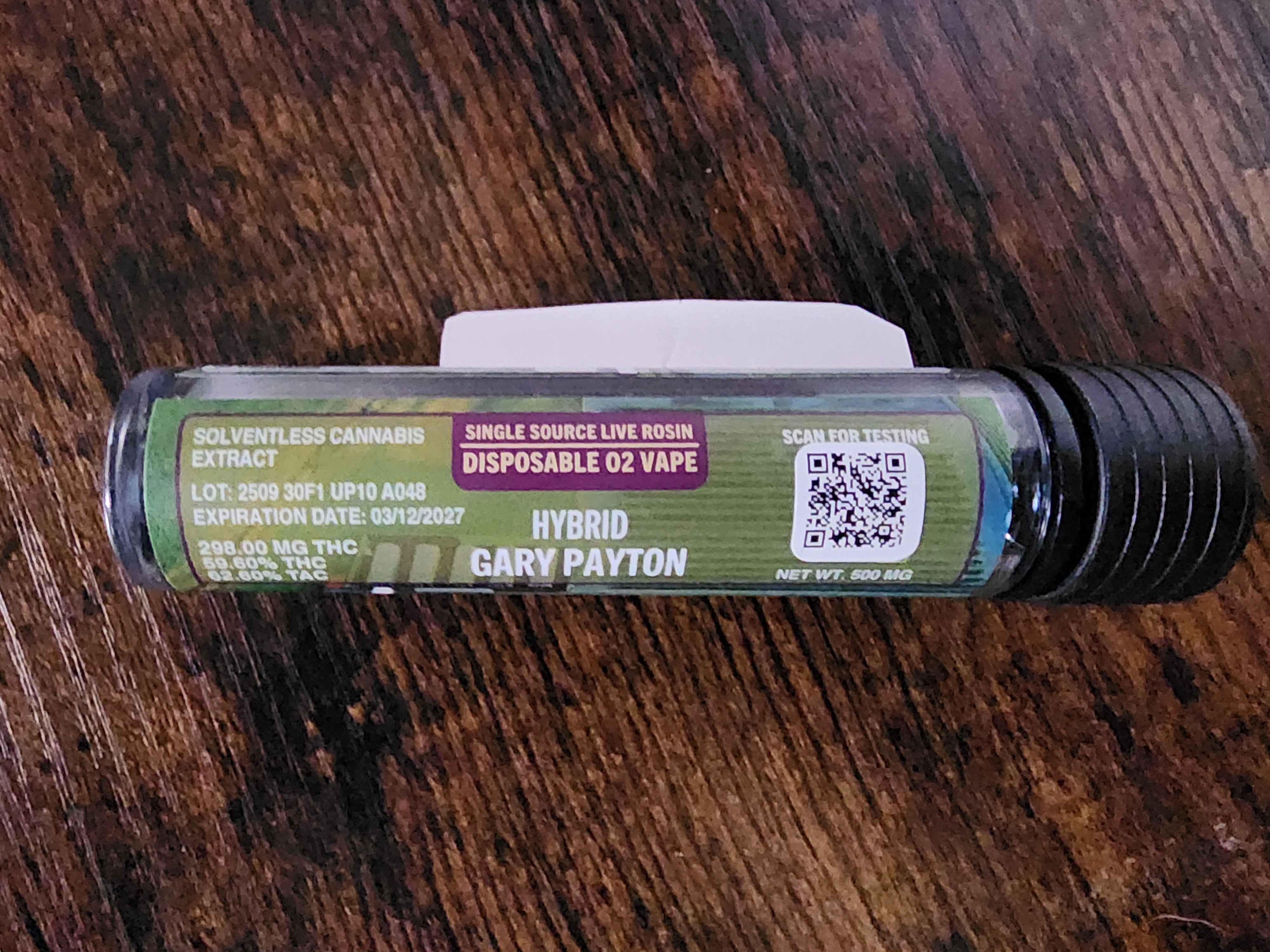 umami vape Papaya • Live Rosin Vape • .5g by Umamii | Buy Online | Treehouse Cannabis main image 1